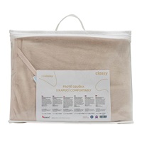 Gyermek frottír törölköző kapucnival New Baby Comfortably 100x100 cm beige