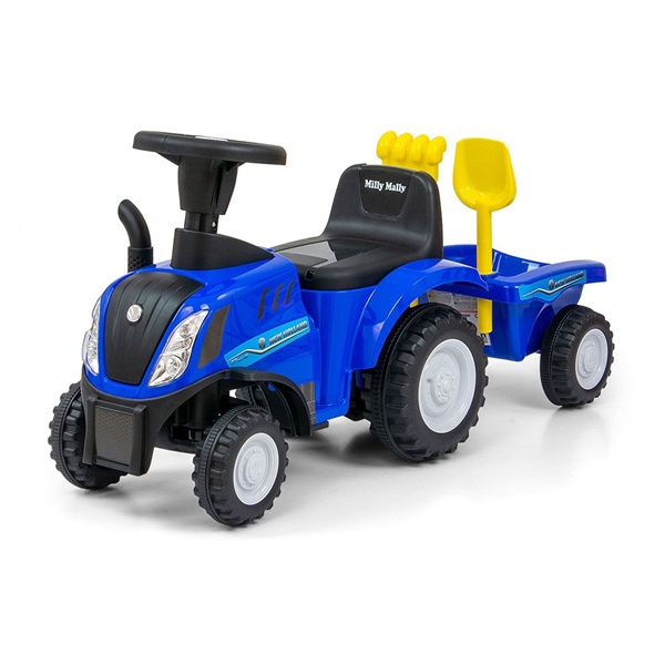 Bébitaxi NEW HOLLAND T7 TRAKTOR Milly Mally kék