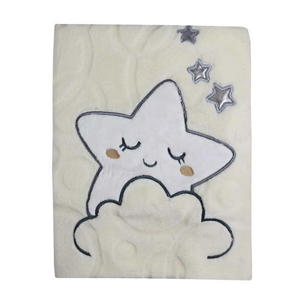 Gyerek pléd Koala Sleeping Star ecru