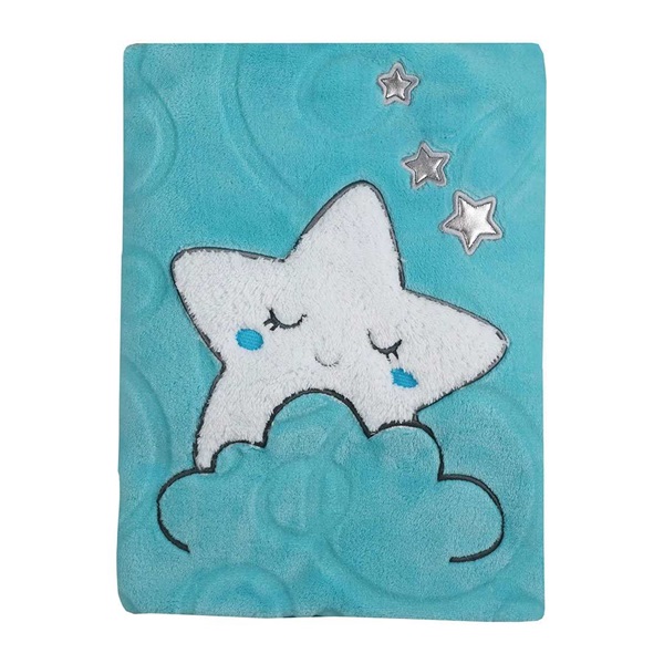 Gyerek pléd Koala Sleeping Star turquoise