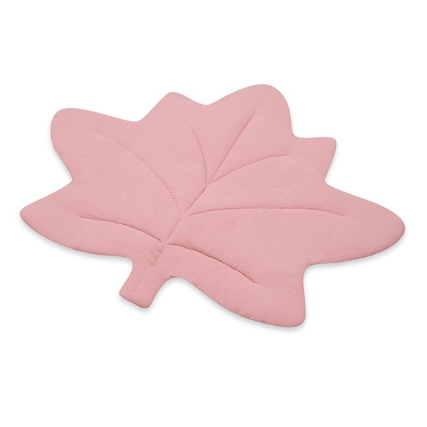 Gyermek muszlin alátét New Baby Maple Leaf pink