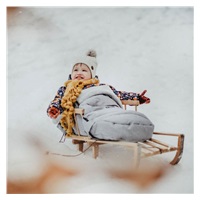 Gyermek lábzsák Zaffiro iGrow2.0 szürke