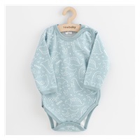 Baba body teljes hosszában patentos New Baby Classic II Lány 3db menta