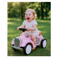 Zenélő bébitaxi Baby Mix Retro rózsaszín