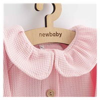 Baba kabátka gombokkal  New Baby Luxury Laura clothing rózsaszín