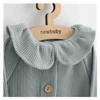 Baba kabátka gombokkal  New Baby Laura Luxury clothing szürke