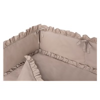 5-részes ágyneműhuzat Belisima PURE 100/135 latte