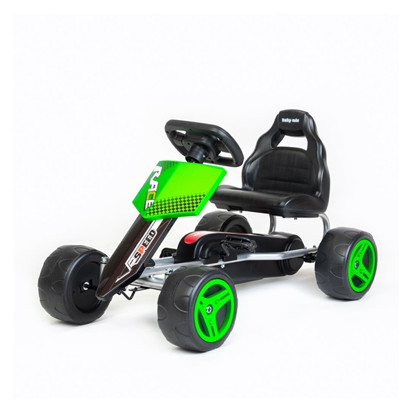 Go-kart Baby Mix Speedy pedálos gyerek gokart zöld