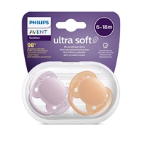 Baba cumi Ultrasoft Premium Avent 6-18 hónap 2 darab lány