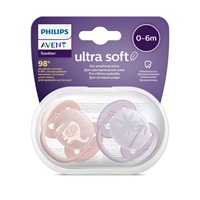 Baba cumi Ultrasoft Premium Avent állatok 0 - 6 hónap 2 darab lány