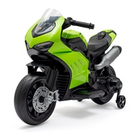 Gyermek elektromos motorkerékpár Baby Mix Supersport zöld