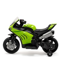 Gyermek elektromos motorkerékpár Baby Mix Supersport zöld