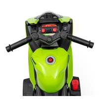 Gyermek elektromos motorkerékpár Baby Mix Supersport zöld