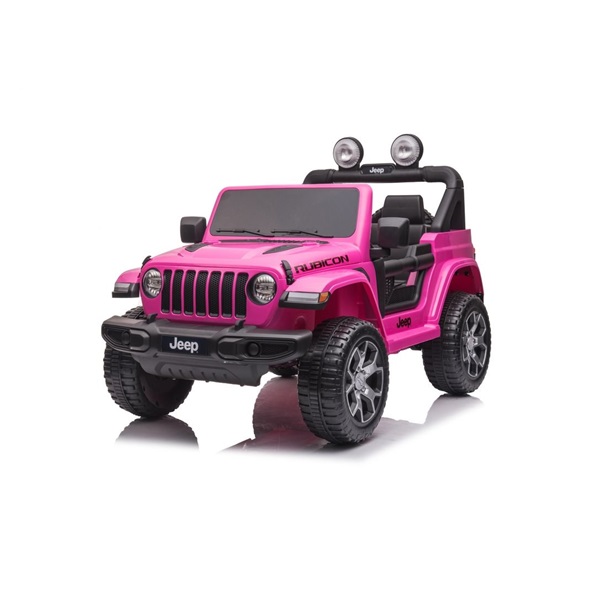 Gyermek elektromos autó Baby Mix Jeep Wrangler Rubicon rózsaszín