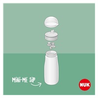 Gyermek itatópohár NUK Mini-Me Sip 300 ml biege