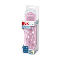 Gyermek itatópohár NUK Mini-Me Flip 450 ml pink