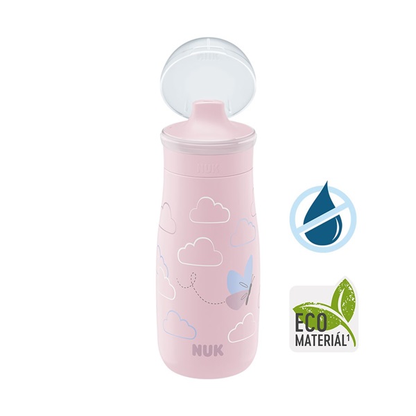 Gyermek itatópohár NUK Mini-Me PP Sip 300 ml pink