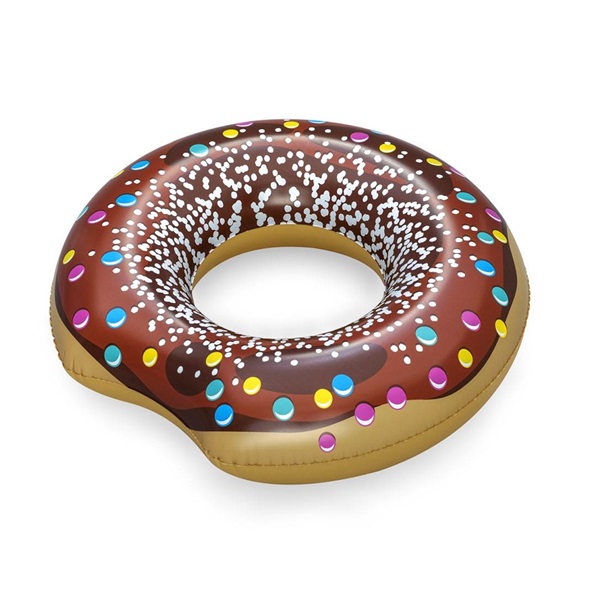 Gyermek nagy felfújható úszógumi Bestway DONUT 107cm brown