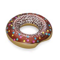 Gyermek nagy felfújható úszógumi Bestway DONUT 107cm brown