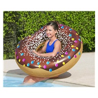 Gyermek nagy felfújható úszógumi Bestway DONUT 107cm brown