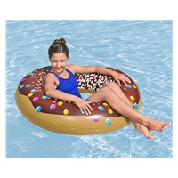 Gyermek nagy felfújható úszógumi Bestway DONUT 107cm brown