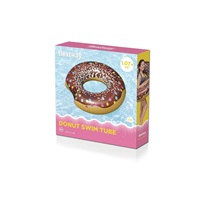 Gyermek nagy felfújható úszógumi Bestway DONUT 107cm brown