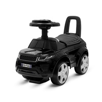 Baby Mix Prime SUV bébitaxi fekete bőrből