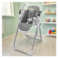 Etetőszék 2az1-ben gyerekeknek SMART New Baby grey