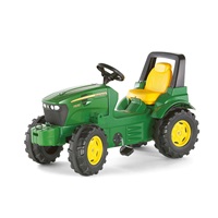 Pedálos traktor Rolly Toys John Deere Farmtrac zöld