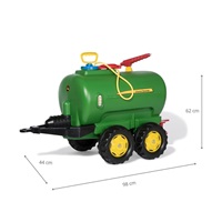 Pedálos traktor Rolly Toys John Deere Farmtrac zöld