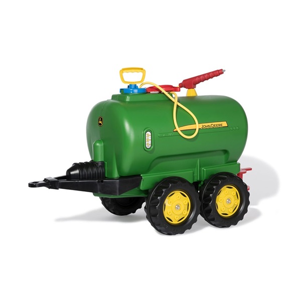 Tartálykocsi szivattyúval és locsolóval Rolly Toys John Deere zöld