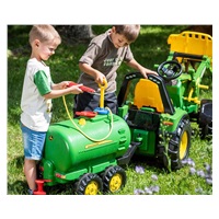 Tartálykocsi szivattyúval és locsolóval Rolly Toys John Deere zöld