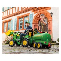 Tartálykocsi szivattyúval és locsolóval Rolly Toys John Deere zöld