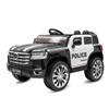 Gyermek elektromos autó Baby Mix Police 4x4 fekete