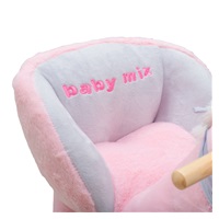 Hintázó játék zenével Baby Mix – rózsaszín unikornis