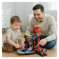 Nagy emeletes garázs kisautókkal Baby Mix