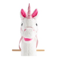 Hobby horse unicorn hanggal kerekekkel Nia Baby Mix white