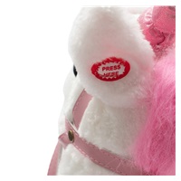 Hobby horse unicorn hanggal kerekekkel Nia Baby Mix white