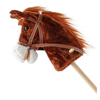 Hobby Horse hanggal kerekekkel Bruno Baby Mix Brown