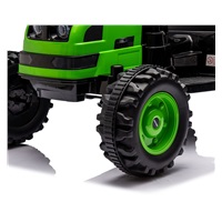 Elektromos vontató pótkocsival Milly Mally Farmer zöld