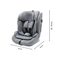 Autósülés BABY MIX HERO PRO I-SIZE grey