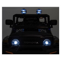 Elektromos autó Milly Mally Toyota FJ Cruiser Black