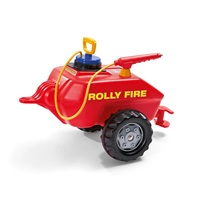 Tartálykocsi szivattyúval és locsolóval Rolly Toys Vacumax Fire piros