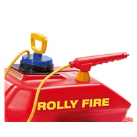 Tartálykocsi szivattyúval és locsolóval Rolly Toys Vacumax Fire piros