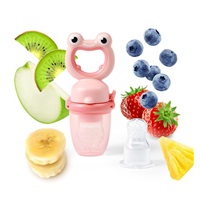 Etető rágóka Baby Ono FROG rózsaszín