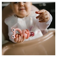 Etető rágóka Baby Ono FROG rózsaszín