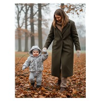 Baba bélelt Wellsoft téli kapucnis pulóver New Baby Winter times