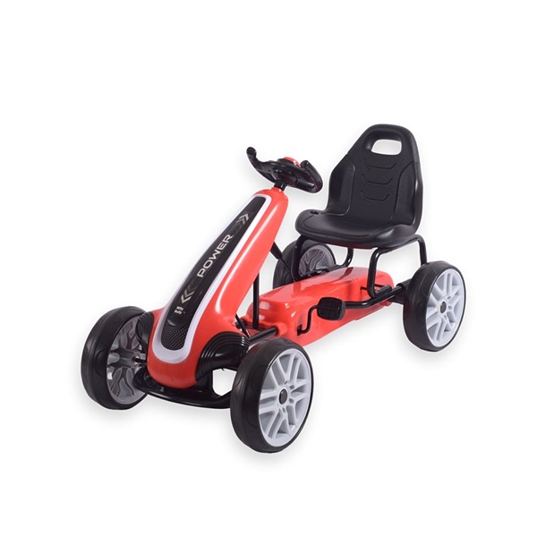 Go-kart Milly Mally Power pedálos gyerek gokart piros