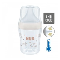 Baba cumisüveg NUK Perfect Match Temperature Control 150 ml fehér