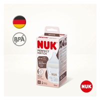 Baba cumisüveg NUK Perfect Match Temperature Control 150 ml fehér